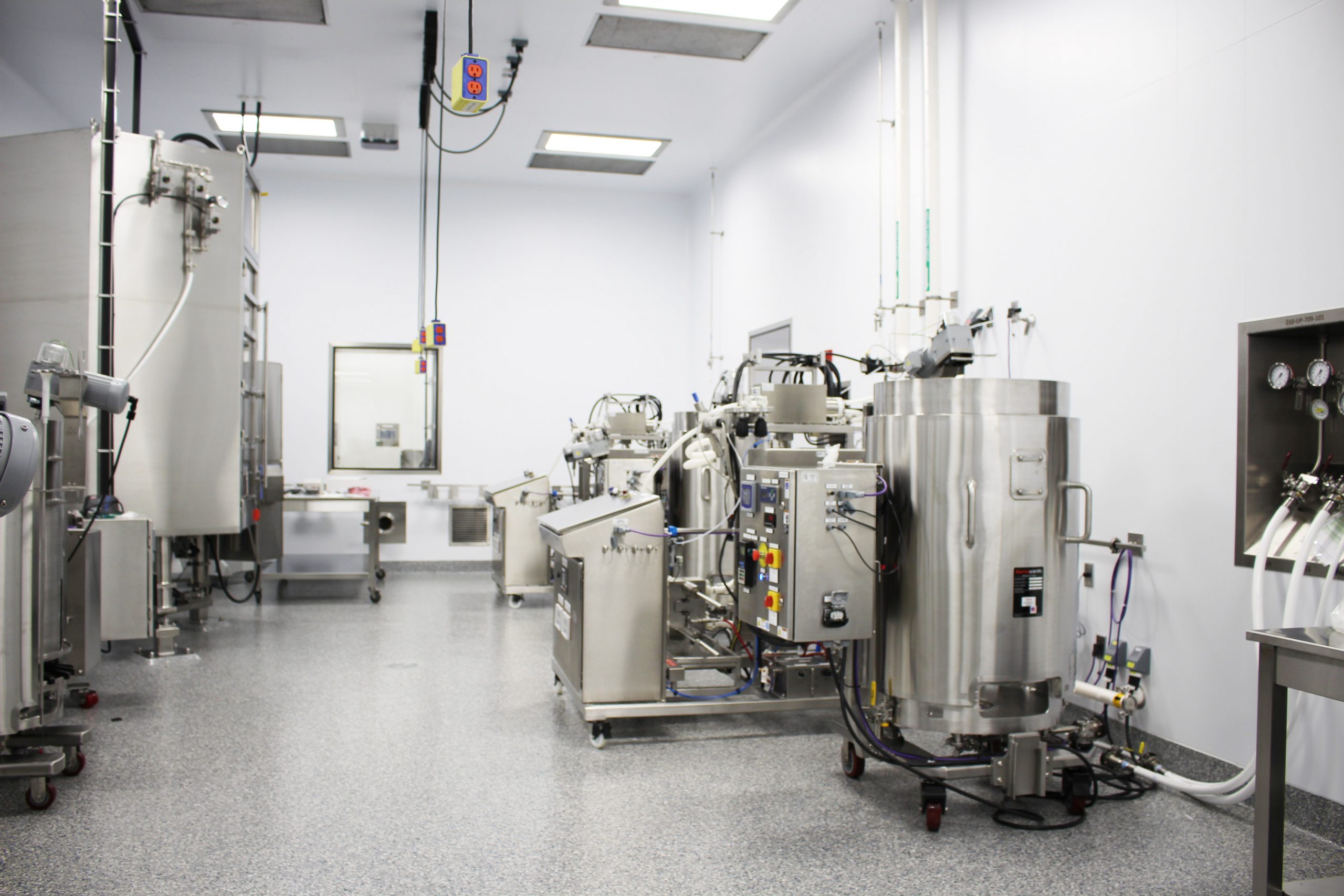 Bristol Myers Squibb cGMP Biologics Manufacturing Facility